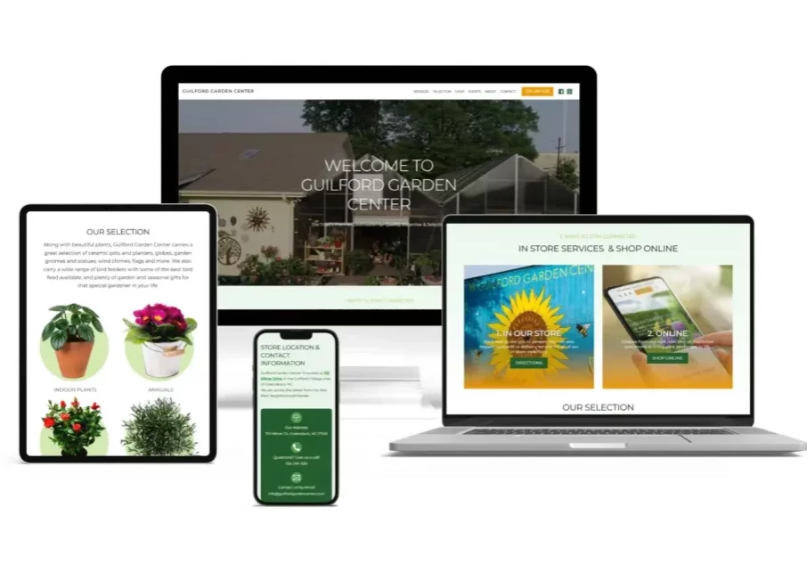 Custom ecommerce website