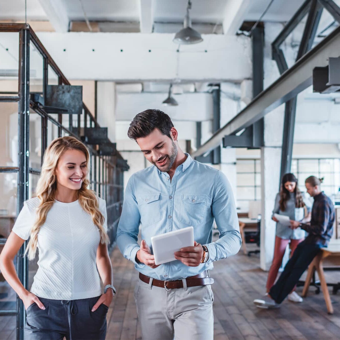 business owners in a discussion